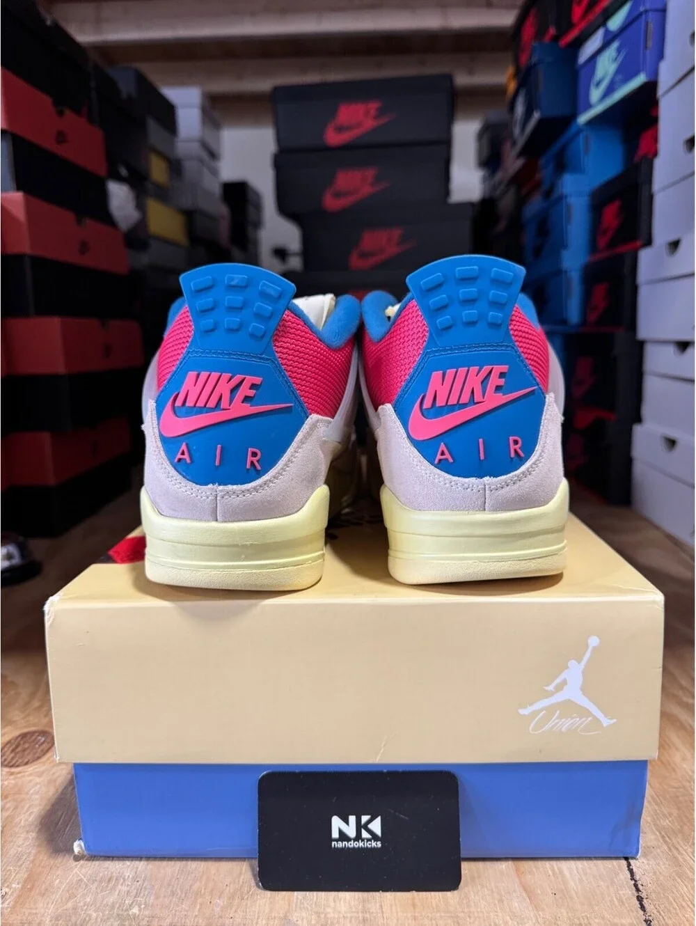 Union LA x Air Jordan 4 Retro 'Guava Ice' DC9533-800 SIZE 10.5M